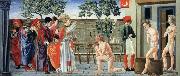 Giovanni di Francesco St Nicholas Resurrects Three Murdered Youths oil painting